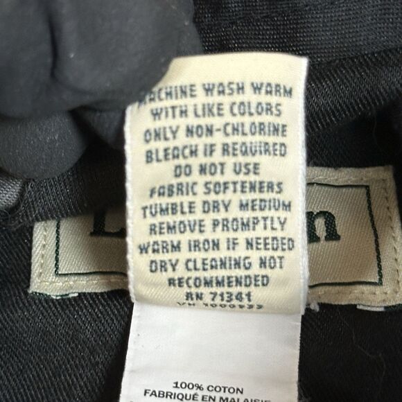 L.L. Bean Classic Fit Men's Pants Size 42 x 29 Gray 100% Cotton - Picture 14 of 16